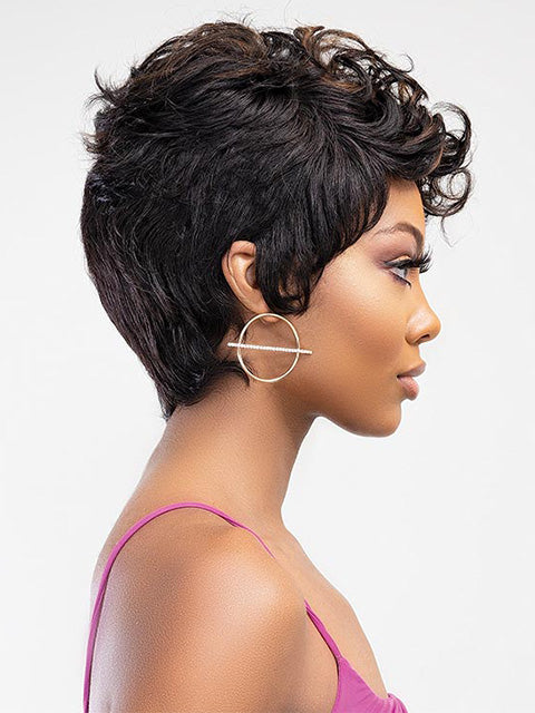 Janet Collection Lavish 100% Virgin Human Hair Wig - RILEY  *SALE