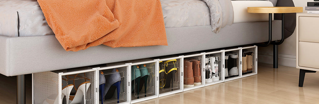 shoes and save storage space.