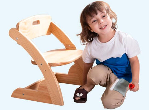 wooden toddler chair