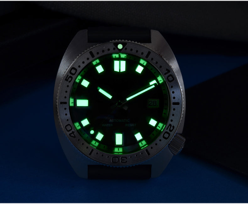 san martin 6105 8000 turtle automatic waches for men