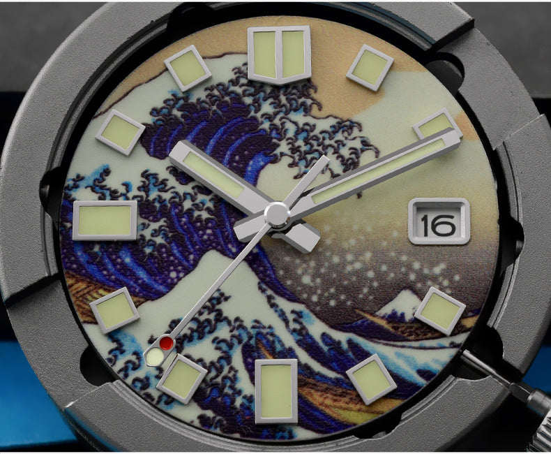 san martin 6105 8000 turtle automatic waches for men