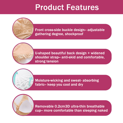 COLORIVER™ Shaping Wireless Silky Bra