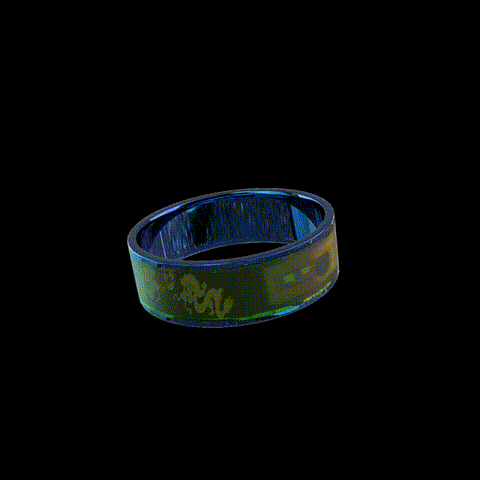 Quantum Biochip Smart RF Shaping Ring