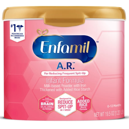 Mead Johnson Infant Formula Enfamil? A.R.? 19.5 oz. Canister Powder - M-1164321-3514 - Case of 4