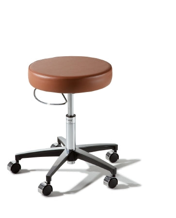 Midmark Exam Stool Ritter 276 Classic Series Backless Pneumatic Height Adjustment 5 Casters Shadow Gray - M-543320-3717 | Each