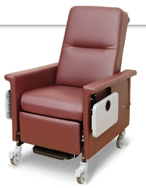 Champion Manufacturing Standard Transport Manual Recliner 54 Series Natural Vinyl 5 Inch Caster - M-686072-3531 | Each