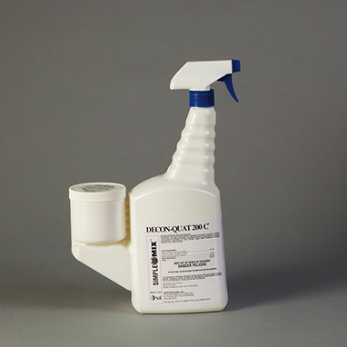 DECON-QUAT SIMPLEMIX Trigger Spray, Non-Sterile, 16 oz. H-19180-13483