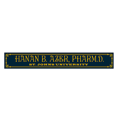 Name Board for Occupational Signs, Personalized H-G224-13638