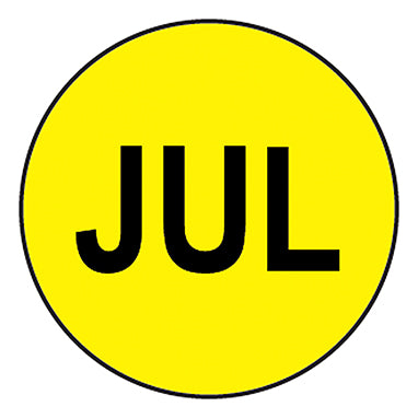 JULY Circle Labels H-17929-13407