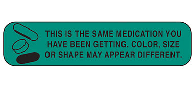 This Is The Same Medication Labels H-2056-15999