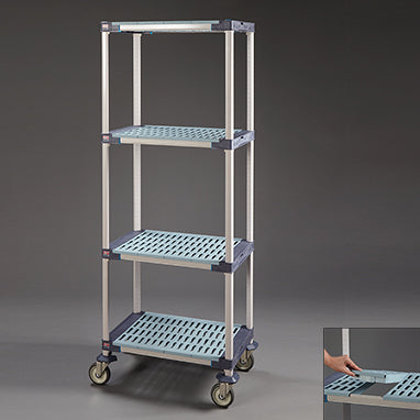 MetroMax 4? Shelving, Mobile Unit, 30x79x18 H-20103-16267