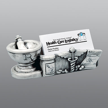 Pharmacy Themed Marble Cardholder H-C480-14998