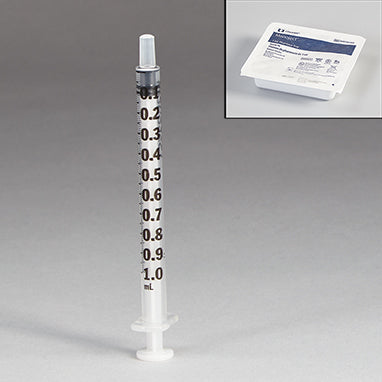 Sterile Monoject? Luer Slip Syringes, Pharmacy Tray, 1mL, Case H-20042-31-12051