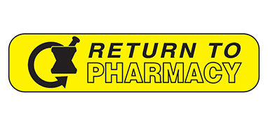 Return To Pharmacy Labels H-2051-15997