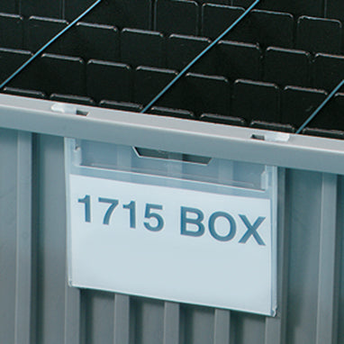 Label Holder for Divider Boxes, 5x4 H-1464-12483