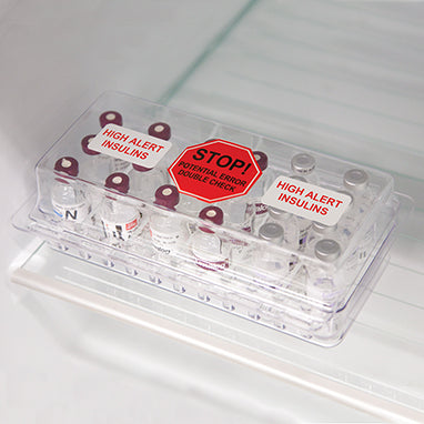 Covered High Alert Insulin Tray H-18560-13334