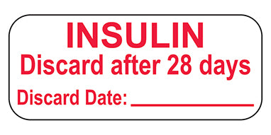 Insulin Labels H-18225-13096