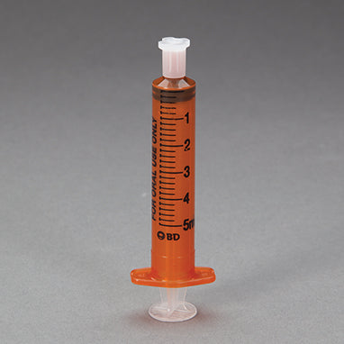 BD? Oral Dispensers with Tip Caps, 5mL, Amber H-6805A-16793