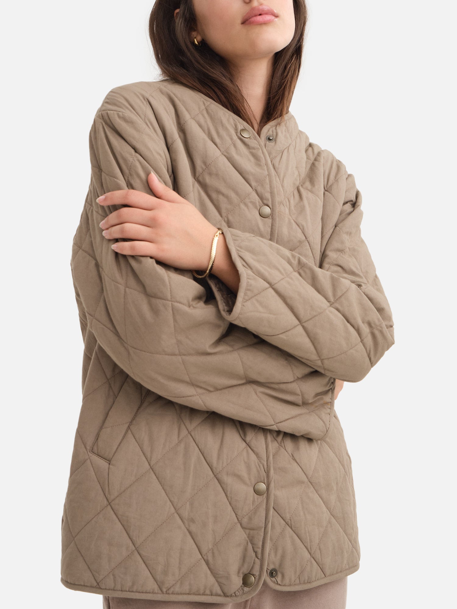 Organic Cotton Quilted Jacket