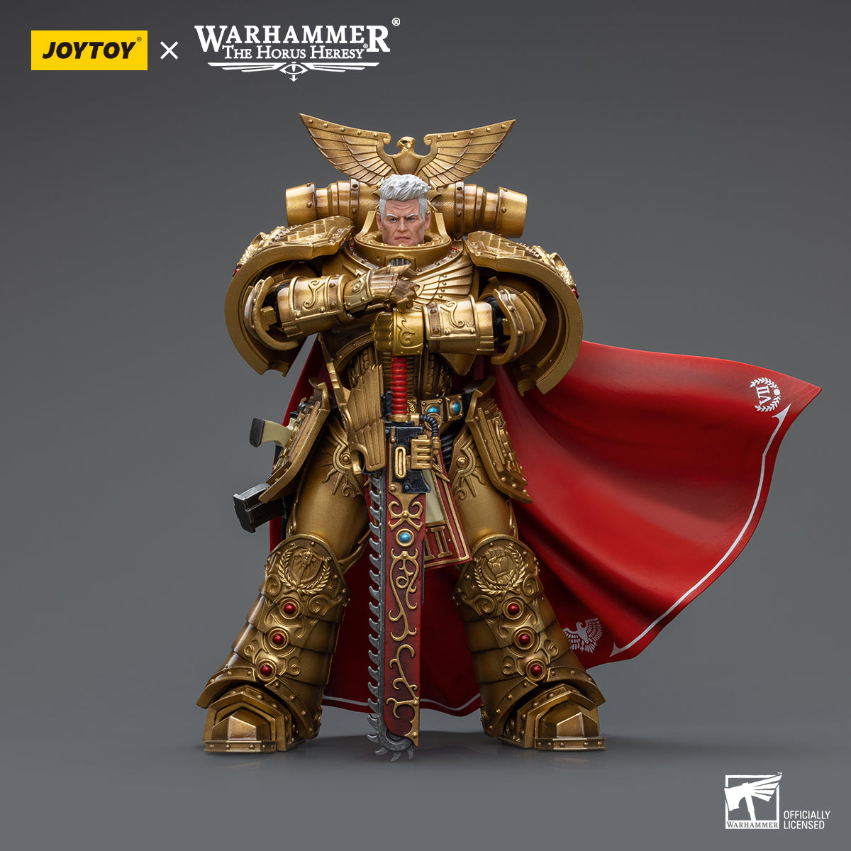 JoyToy Warhammer 40K Imperial Fists Rogal Dorn Primarch of the Vllth Legion action figure