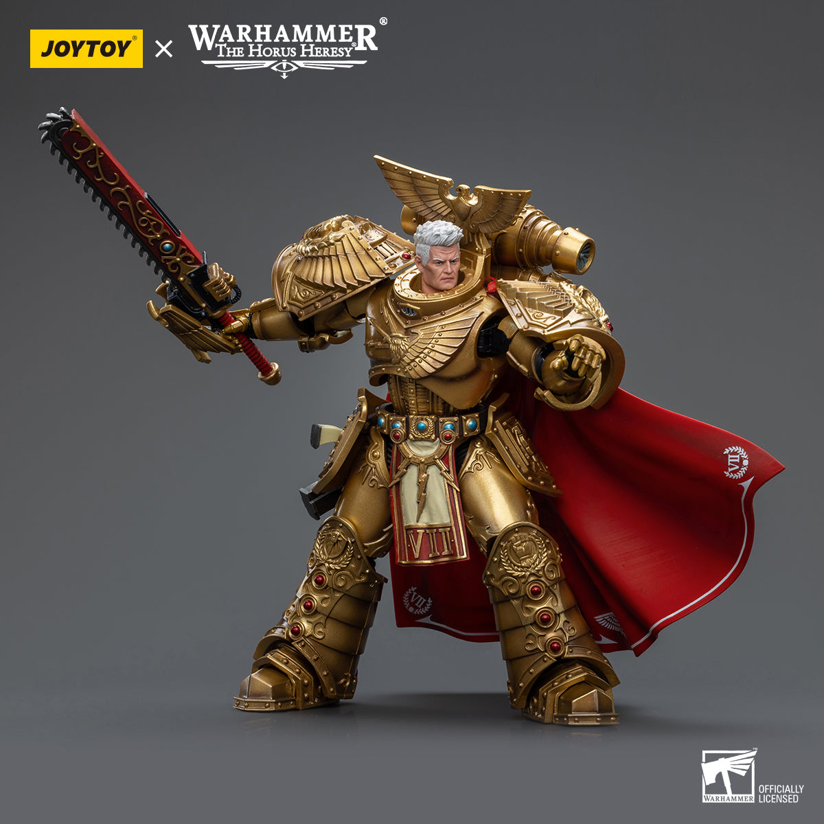 JoyToy Warhammer 40K Imperial Fists Rogal Dorn Primarch of the Vllth Legion action figure