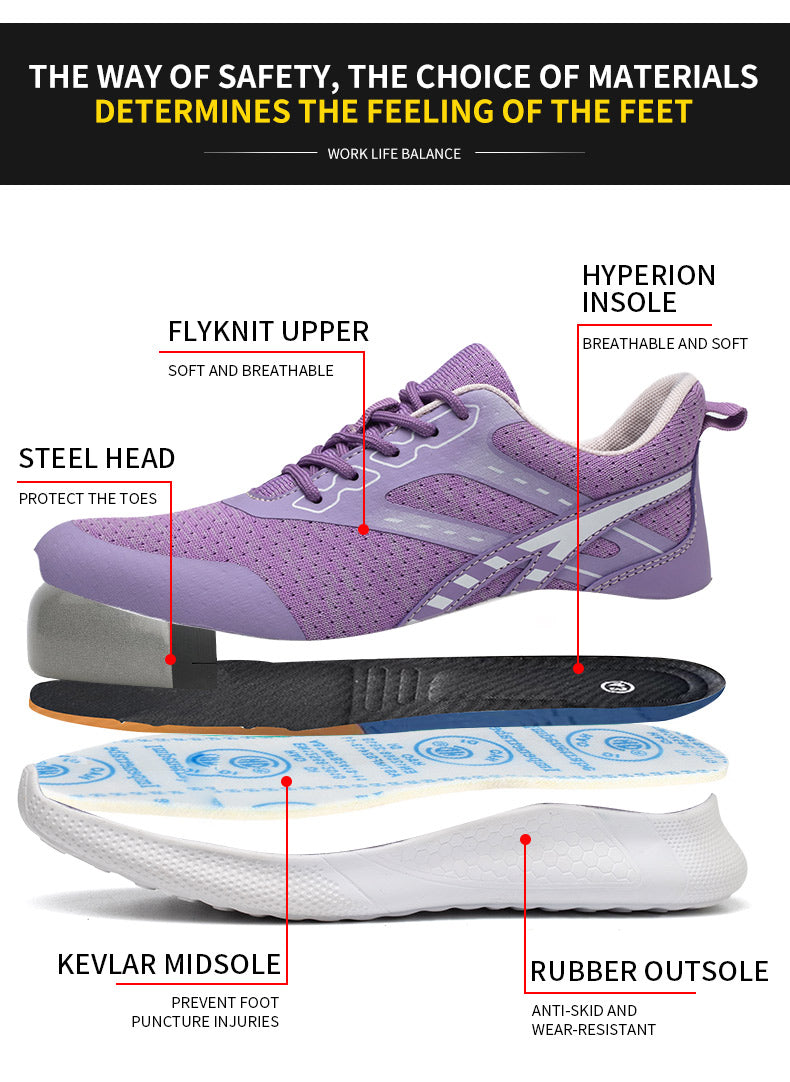 Steel Toe Shoe for women