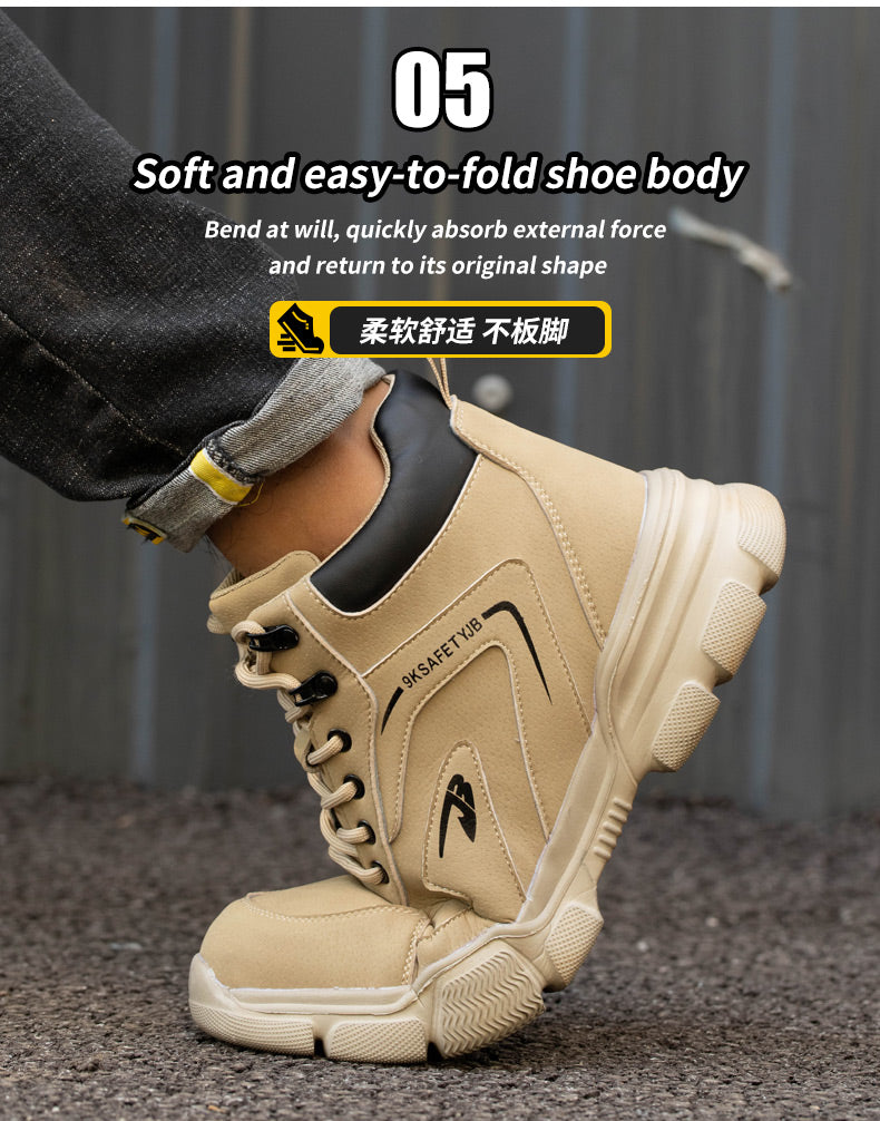 Steel Toe Combat Boots