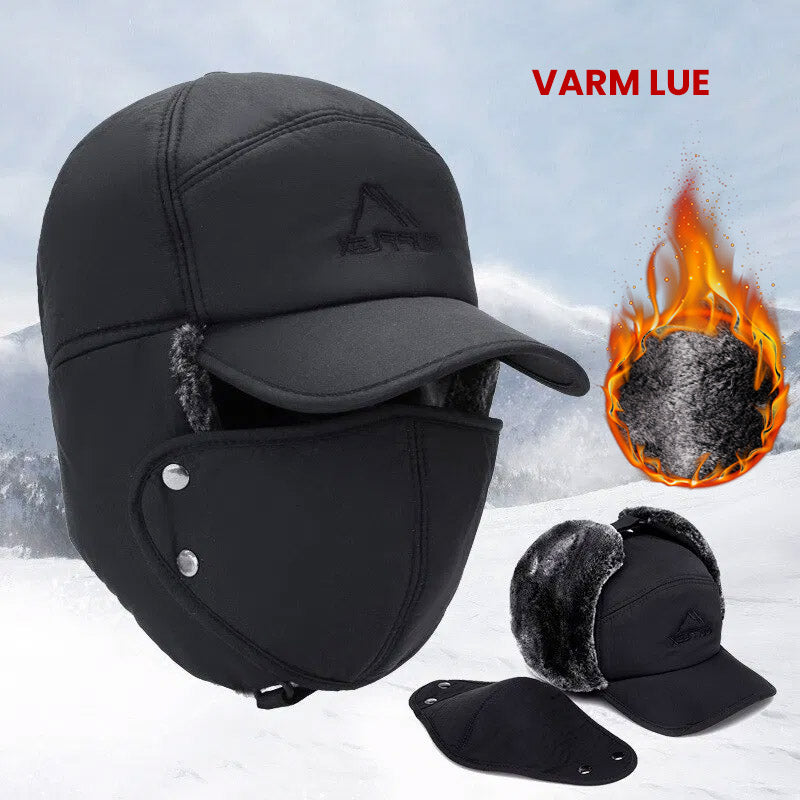 Person wearing a winter hat