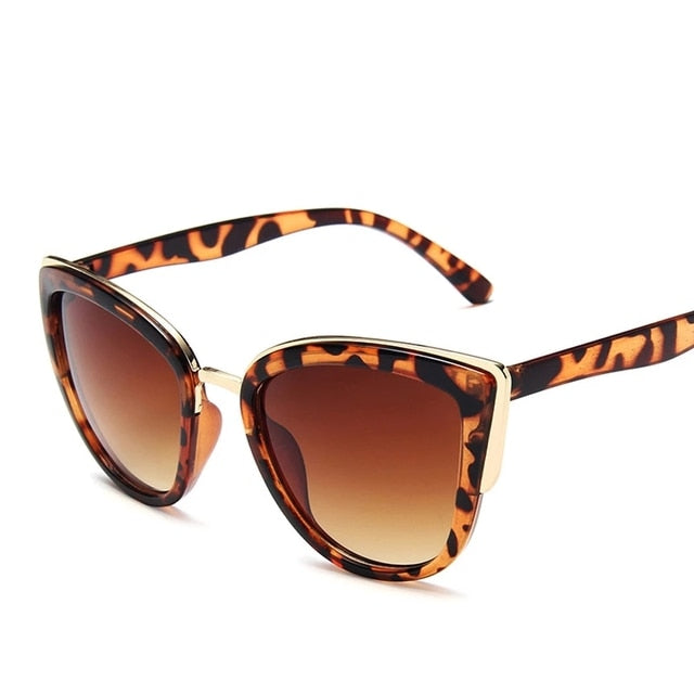 Women Sunglasses Vintage Retro Cat eye Sun glasses Female Eyewear