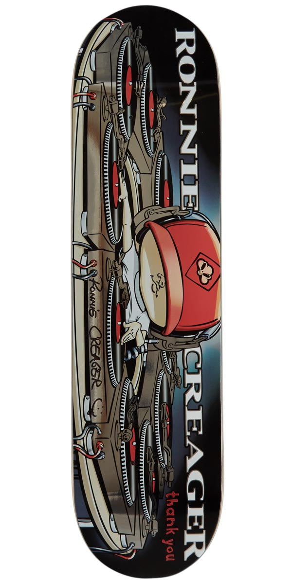 Thank You Ronnie Creager MixMaster Platinum Edition Signed Skateboard Deck - 8.00