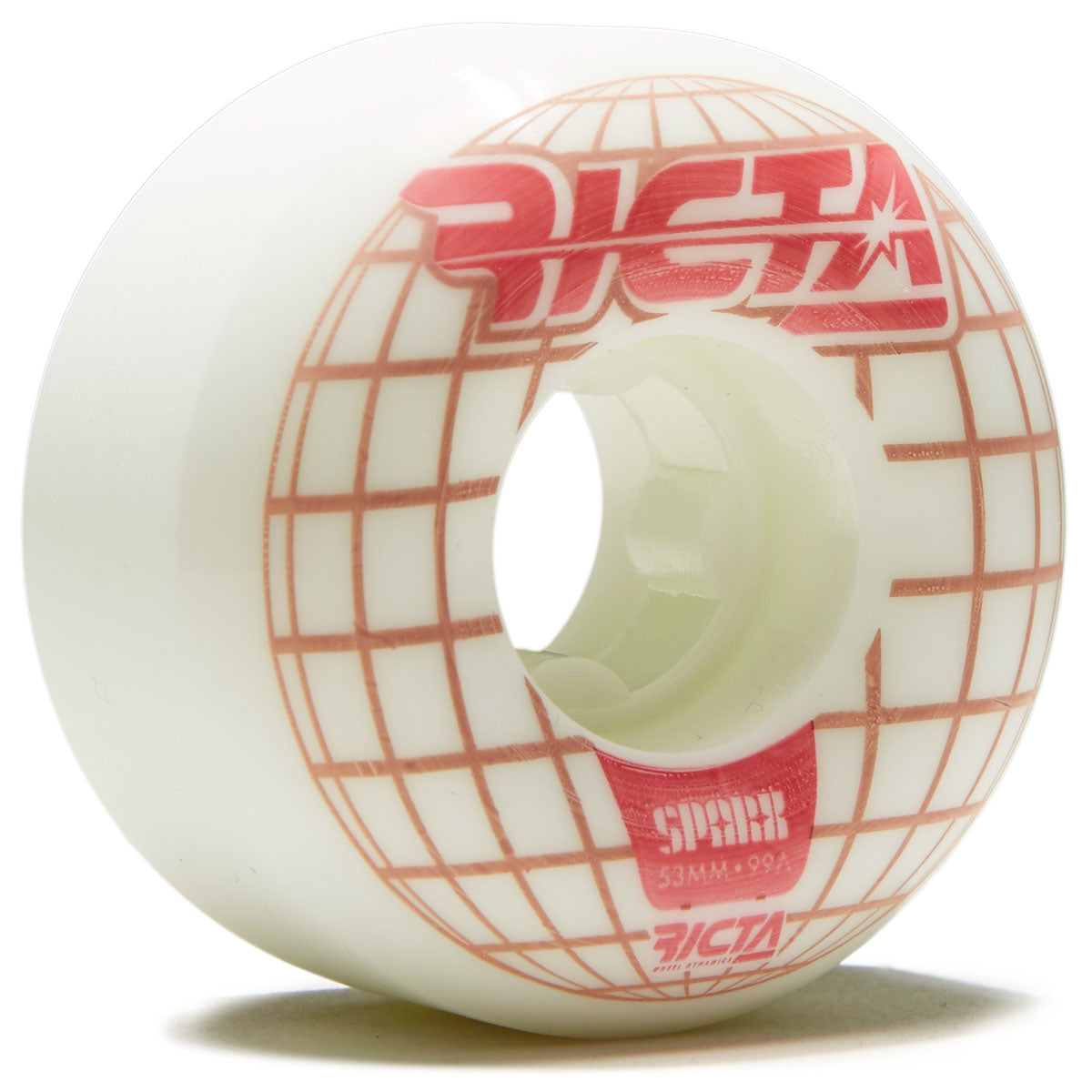 Ricta Mainframe Sparx 99a Skateboard Wheels - White - 53mm