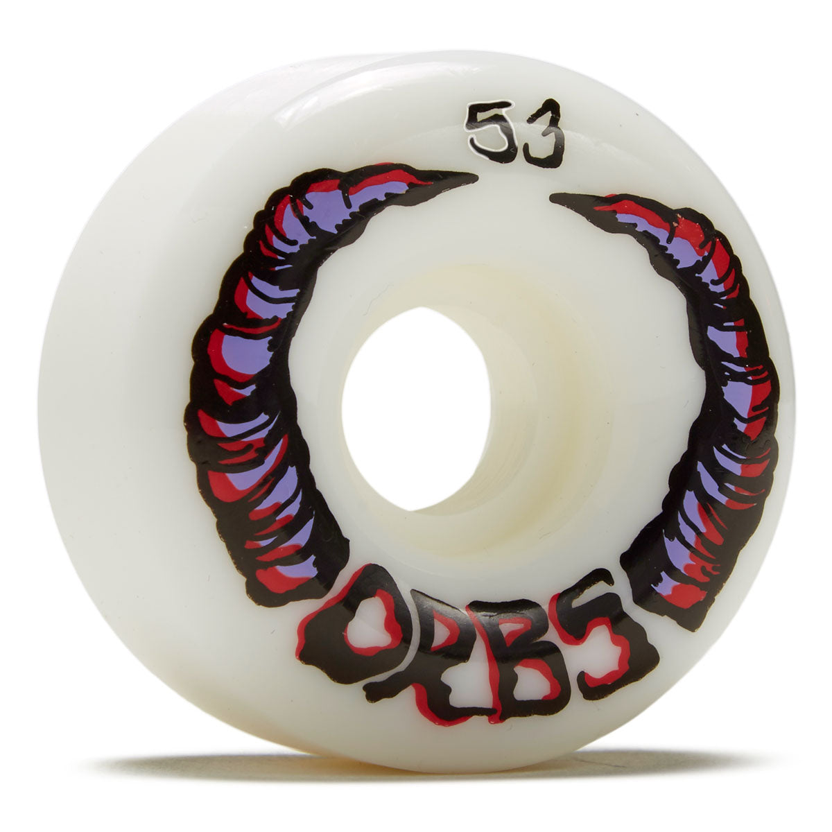 Welcome Orbs Apparitions Round 99A Skateboard Wheels - White - 53mm