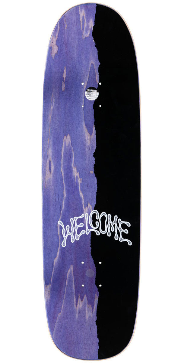 Welcome Twenty Eyes On A Boline Skateboard Deck - Teal - 9.25
