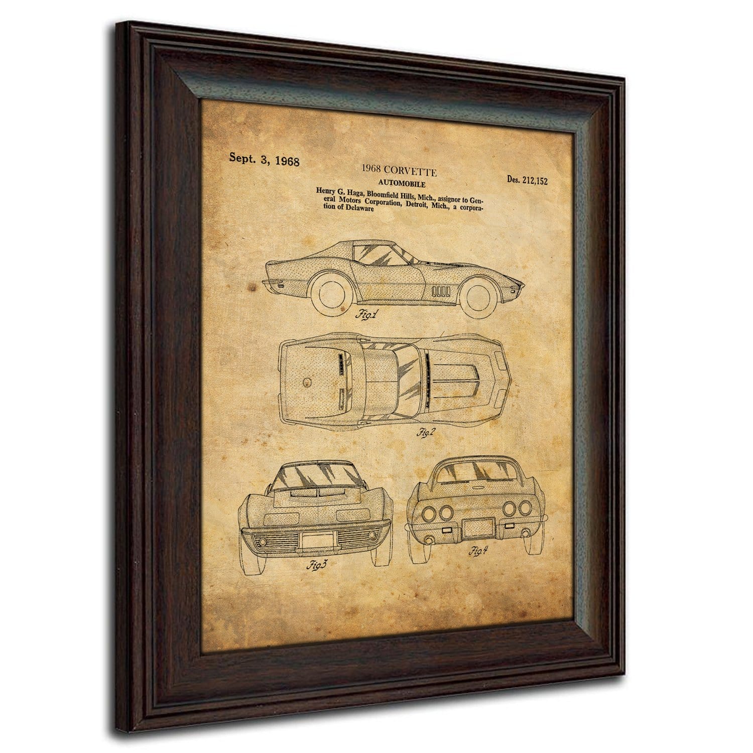 Muscle Car - Patent Art