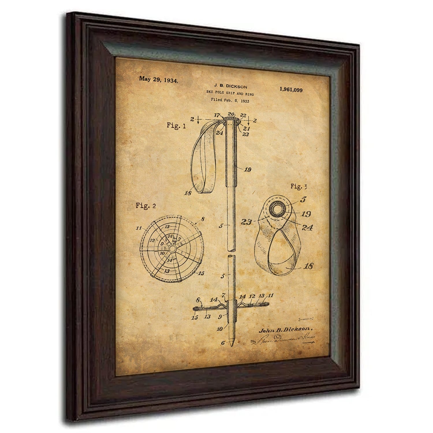 Ski - Patent Art