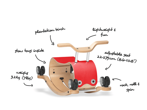 Wishbone Flip White 10 Wishbone Flip White -Children Toy Store