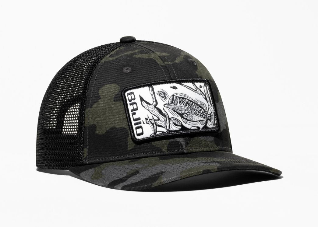 Largemouth Patch Trucker Hat