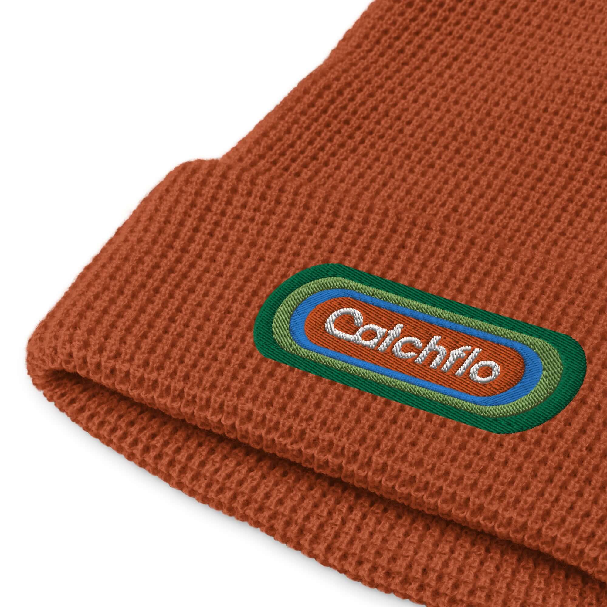 (CLOSE OUT) Flo Pulse Patch Waffle Beanie