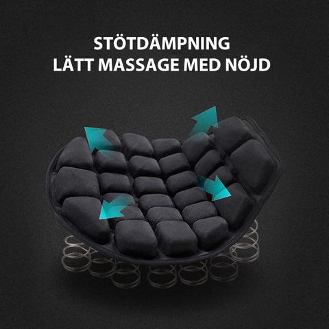 Motorcycle 3D Seat Cushion with Anti-Slip Base