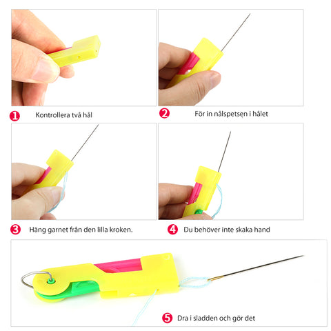 Hur man använder nålträdaren