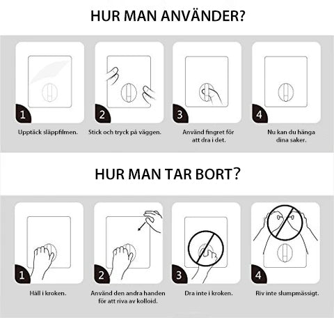 Vattentät Transparent Frostade Krok