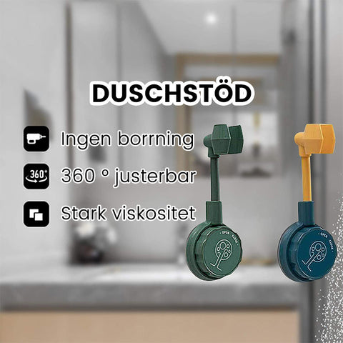 Avtagbart fäste visad i olika färger