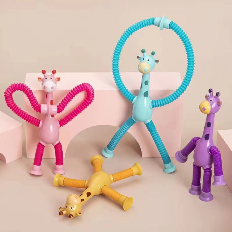 Giraffleksak med Sugkopp