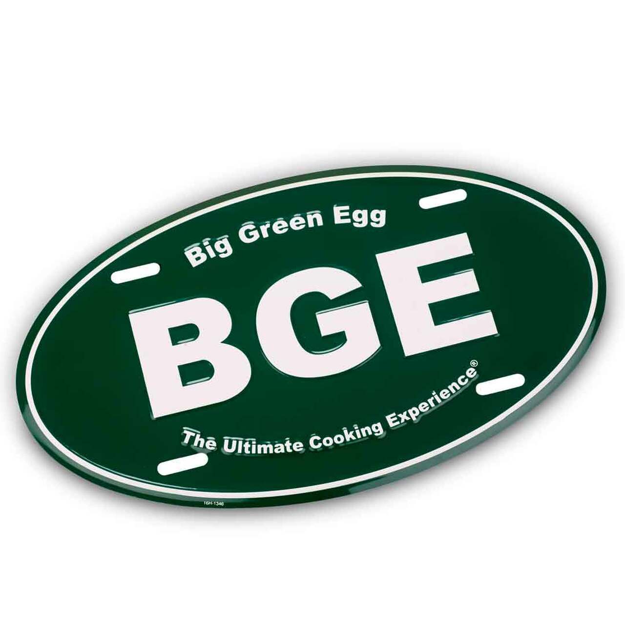 Big Green Egg Oval Sign - Green