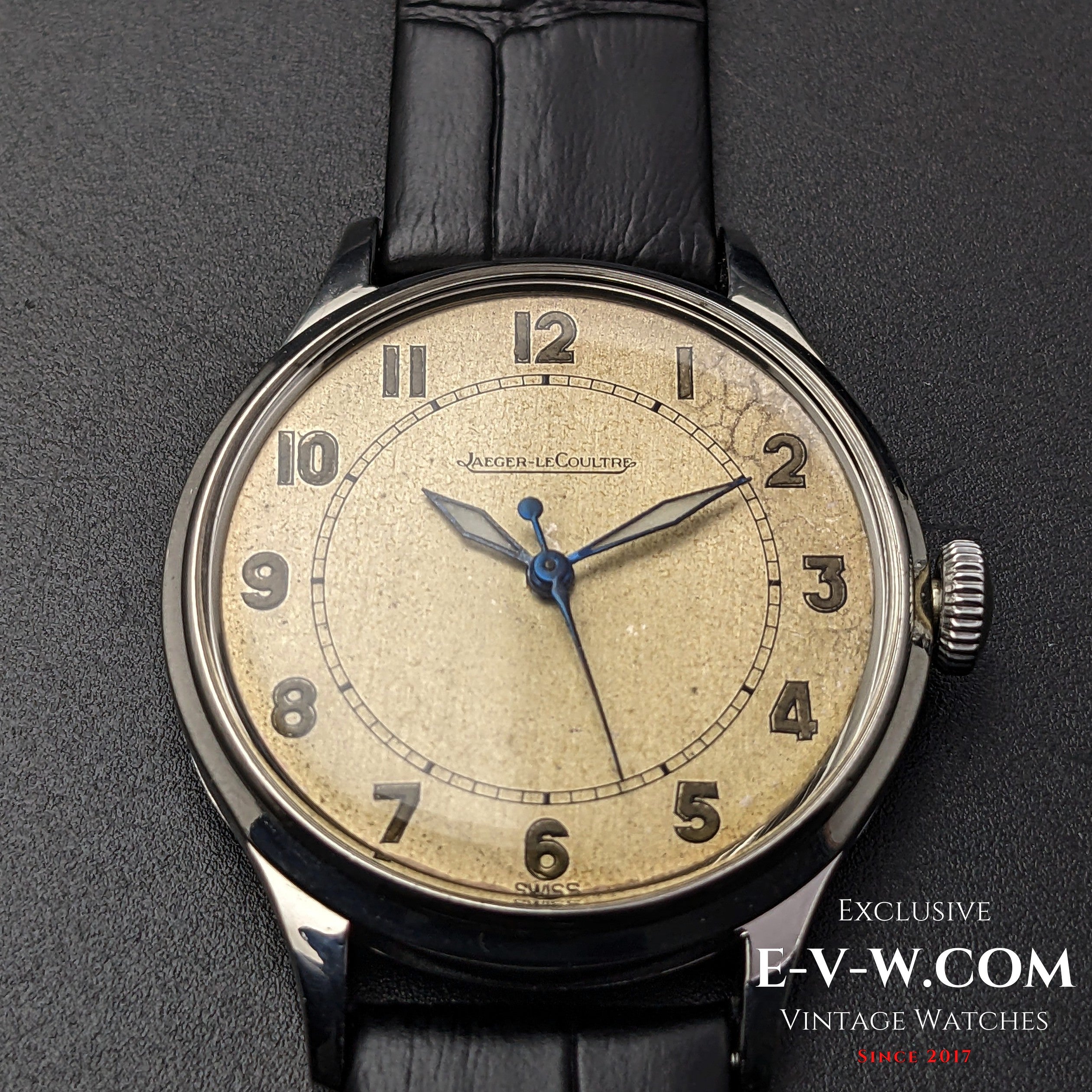 84 Years Old Vintage Jaeger-LeCoultre as Royal Air Forces WWII Military / Cal. P478 / Vintage 1940s
