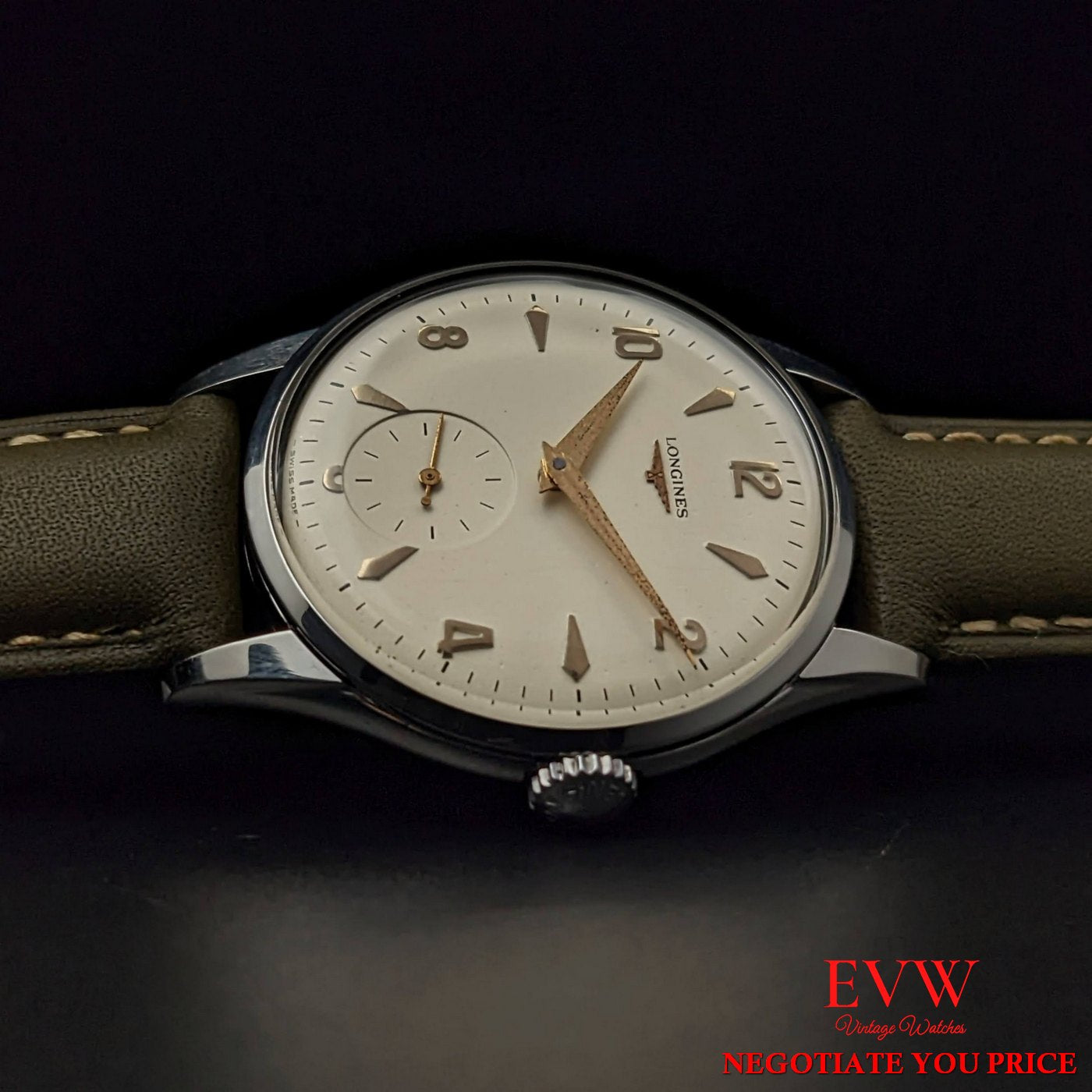 Vintage Longines Classic from 1955 / Fully Serviced