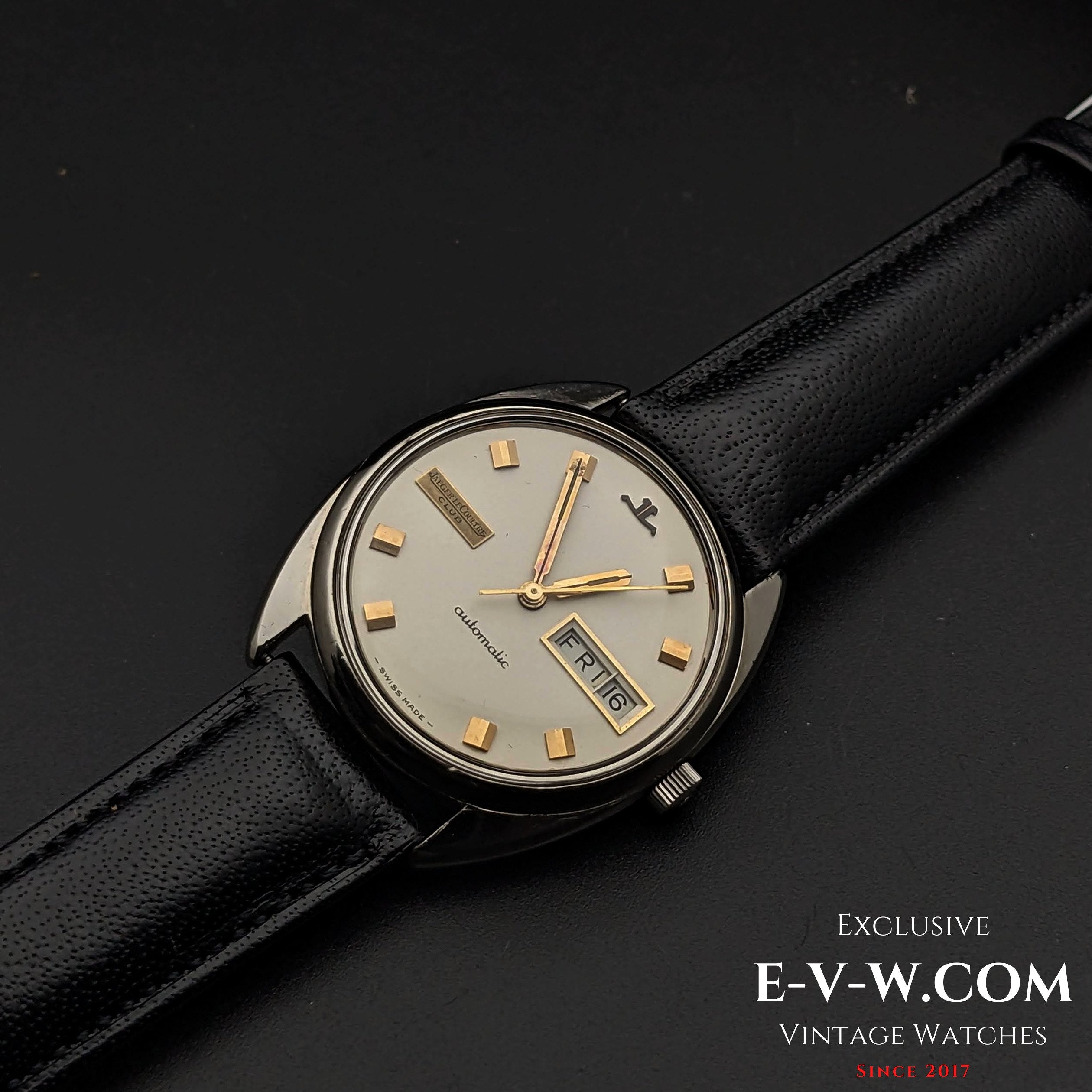 Jaeger-LeCoultre CLUB Day-Date / Automatic - Cal. AS 1906 / Ref. E300706 - Vintage 1970s