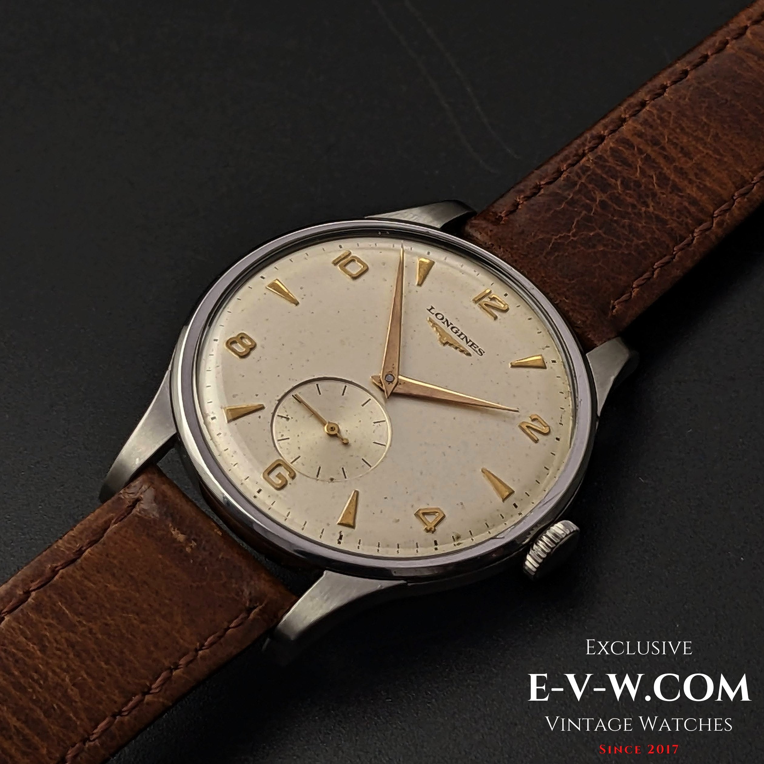 Longines Jumbo Oversized 37,5 mm / Cal 12.68Z / Ref. 4914 / Vintage 1955 / Longines Archives Extract