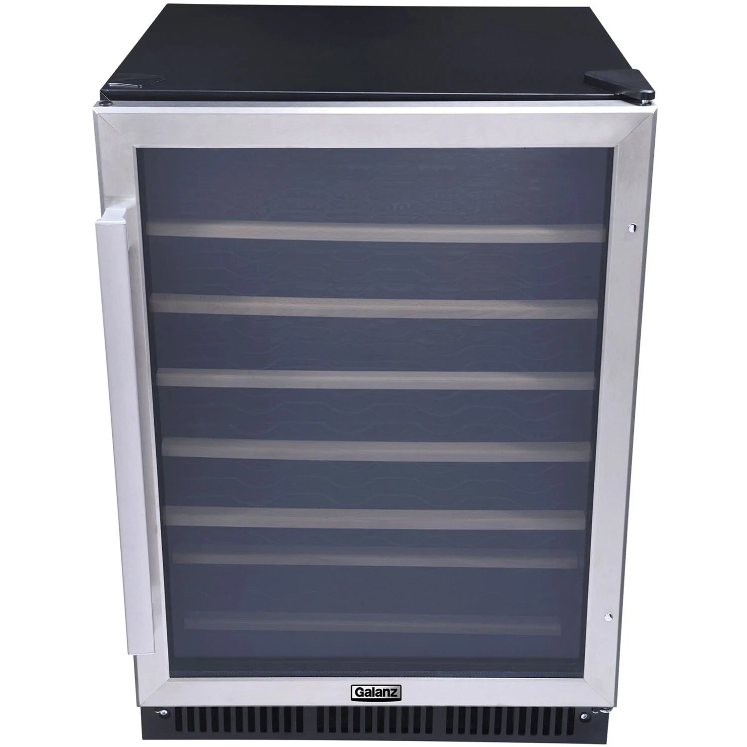 Galanz 24 in. 47-Bottle Built-In Wine Cooler in Stainless Steel (GLW57MS2B16)