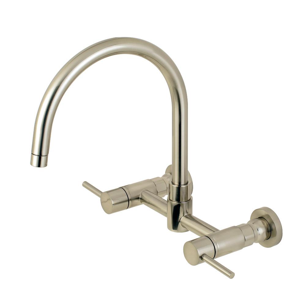 Kingston Brass Concord 8 in. Centerset Wall Mount Kitchen Faucet (KS8175)